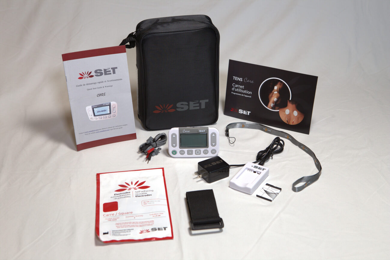 Ensemble de gestion de la douleur CAREde gestion de la douleur CARE