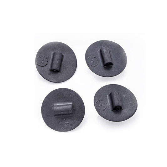 Round Reusable Carbon Electrodes